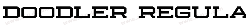 Doodler Regular字体转换 Doodler Regular字体转换